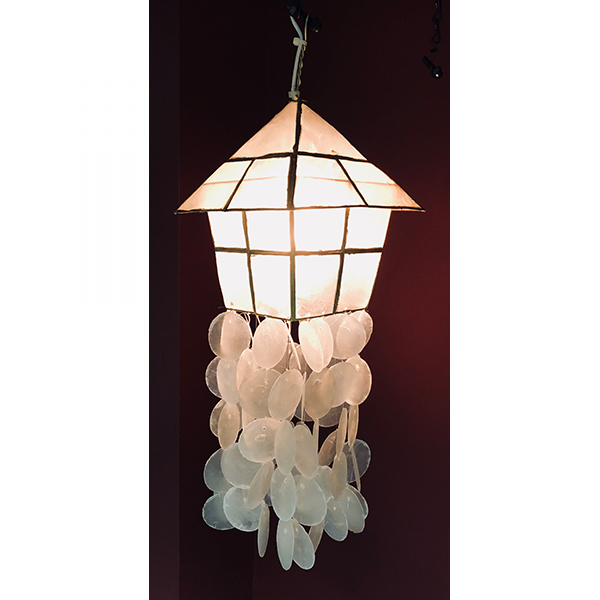 Lighted house wind chime